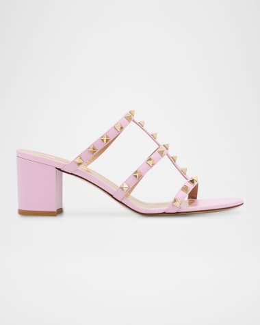 Valentino Garavani Sandals Pink Women's Shoes | Neiman Marcus