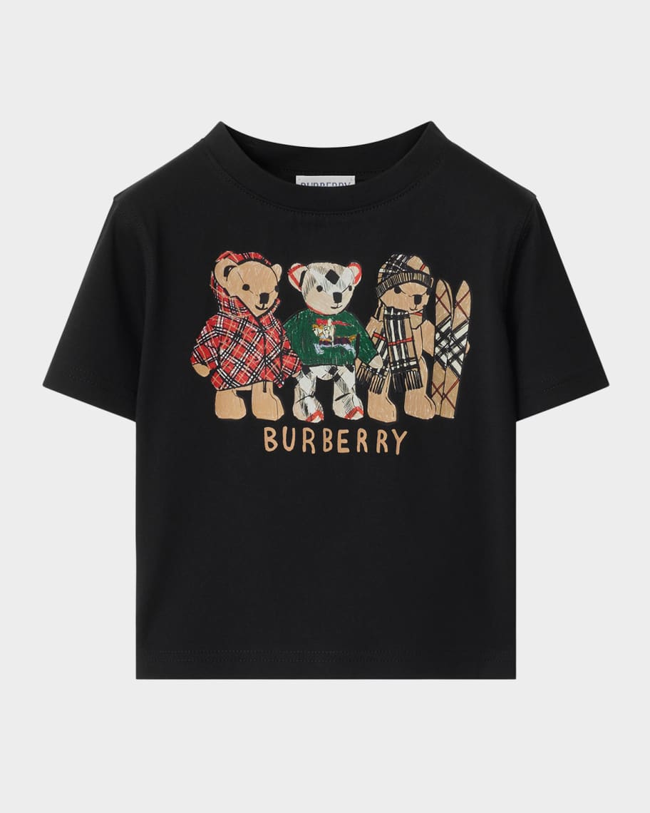 Burberry Boy's Thomas Bear & Friends Cotton T-Shirt, Size 6M-3