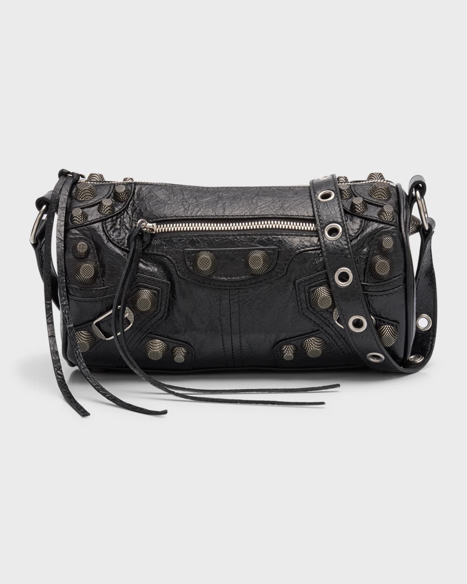 Balenciaga Men's Le Cagole Cylinder Bag | Neiman Marcus