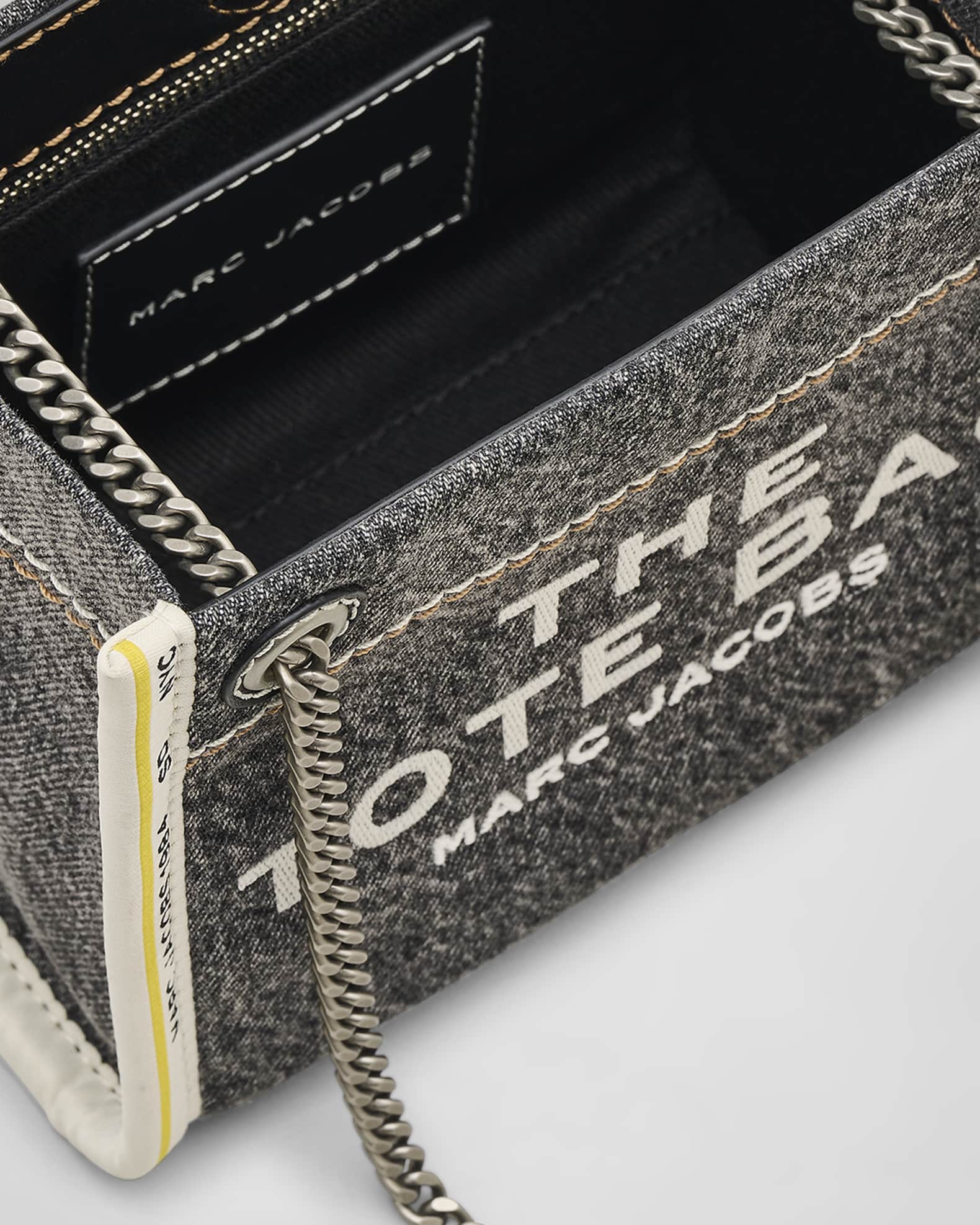 Marc Jacobs The Denim Chain Crossbody Tote Bag | Neiman Marcus