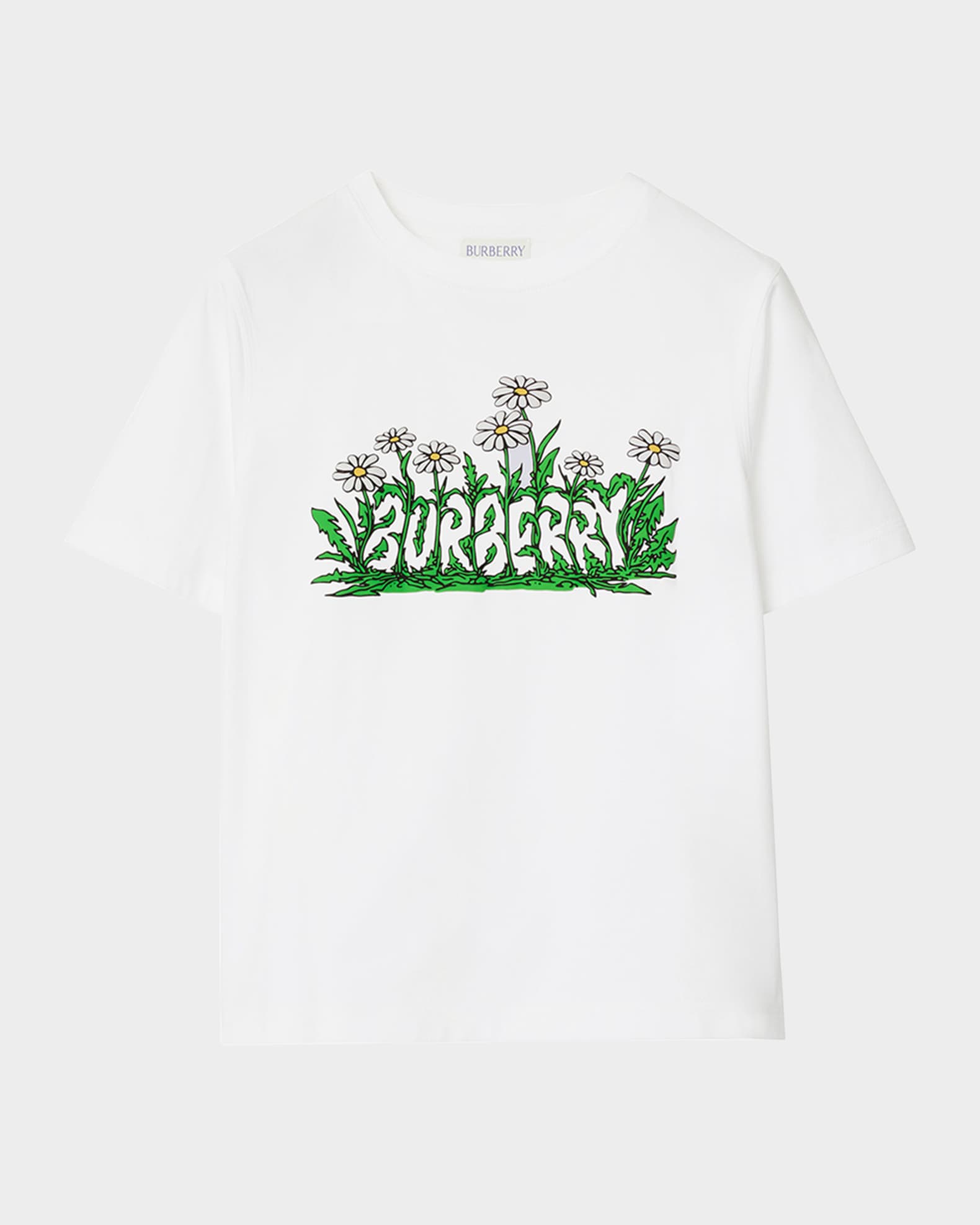 Burberry Girl's Cedar Daisy Bed Short-Sleeve T-Shirt, Size 2-14