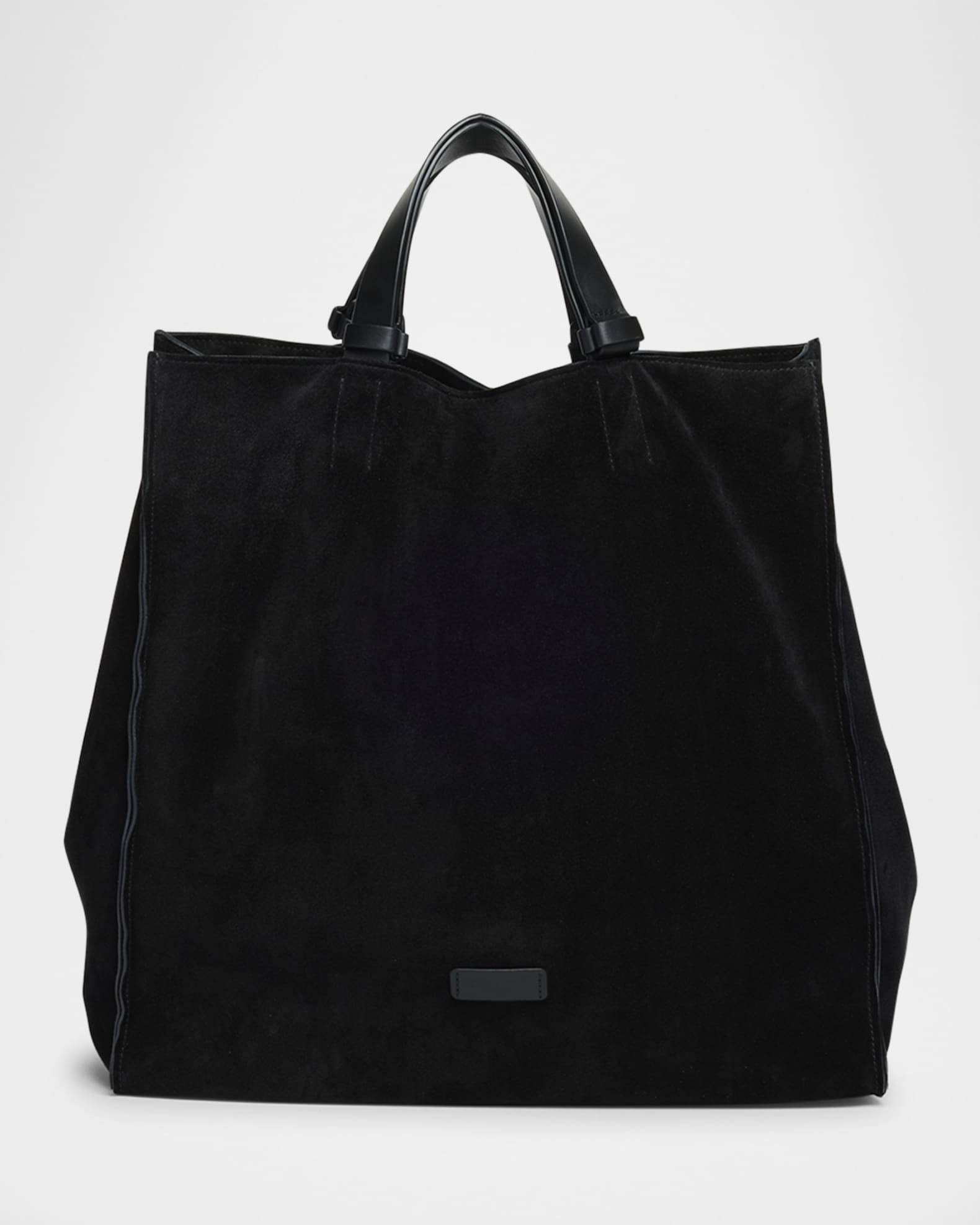 Giorgio Armani Men's Split Leather Tote Bag | Neiman Marcus