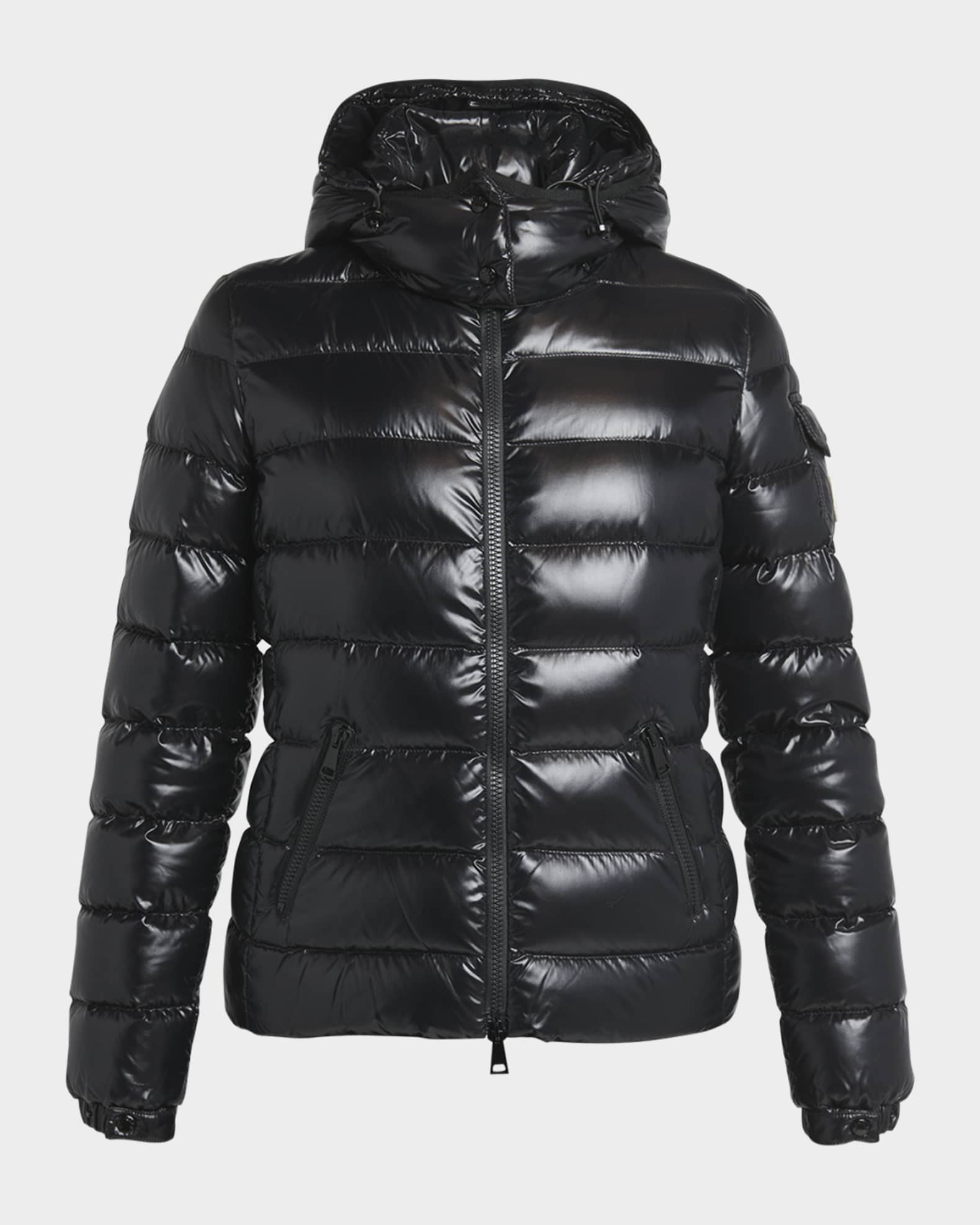 Moncler Bady Hooded Short Down Jacket | Neiman Marcus