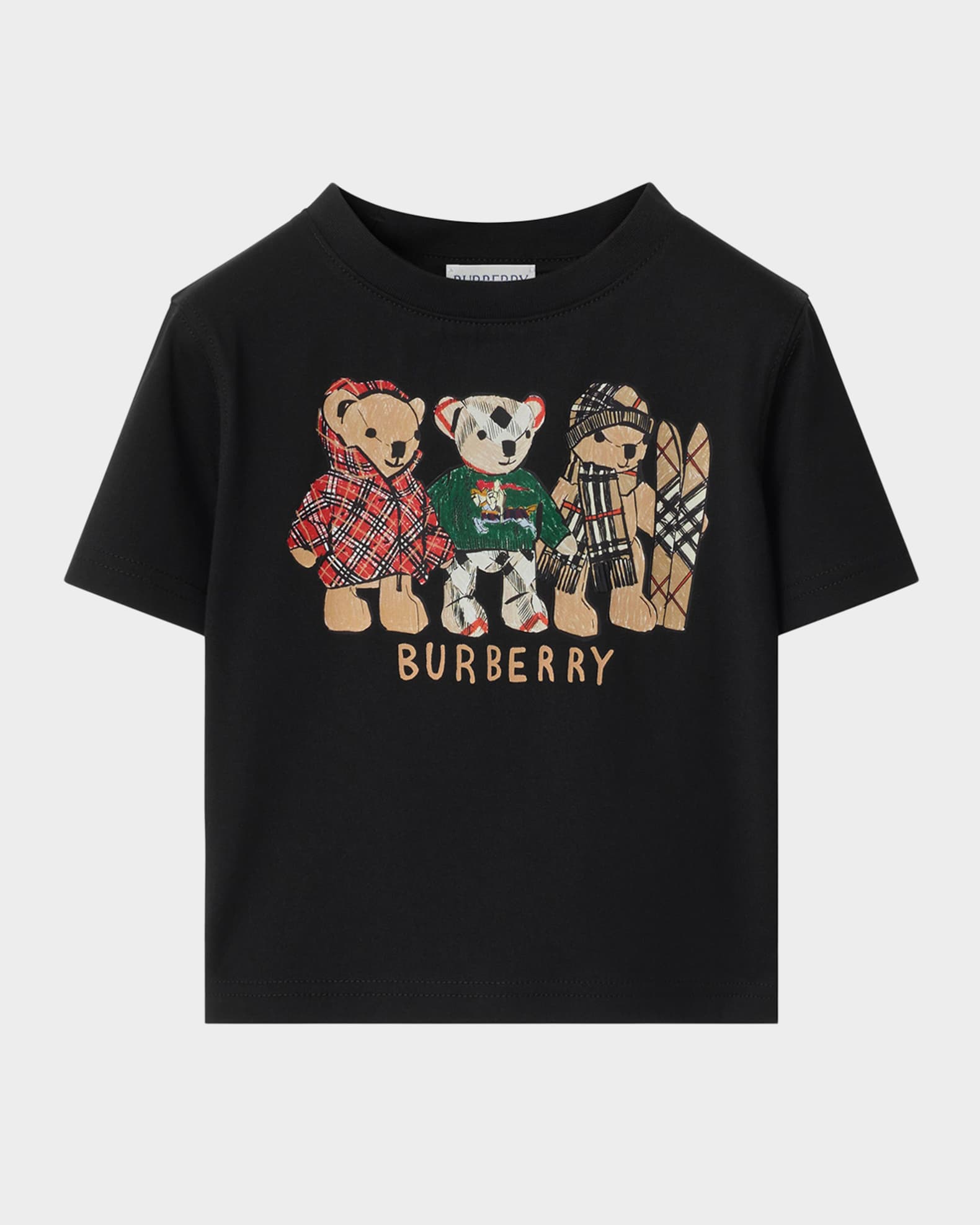 Burberry Boy's Thomas Bear & Friends Cotton T-Shirt, Size 6M-3