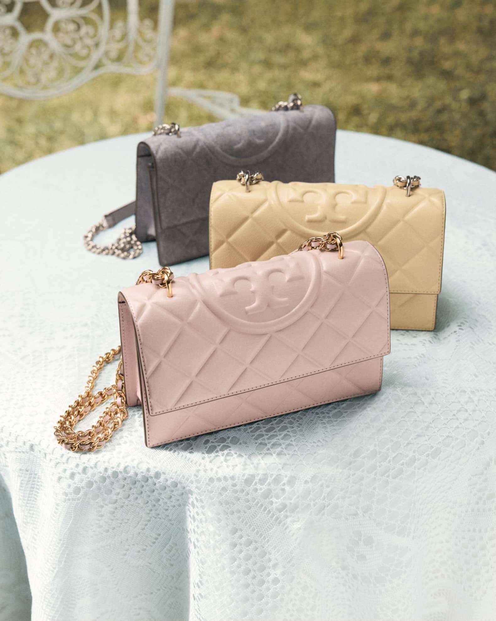 Fleming Small Convertible Leather Shoulder Bag | Neiman Marcus