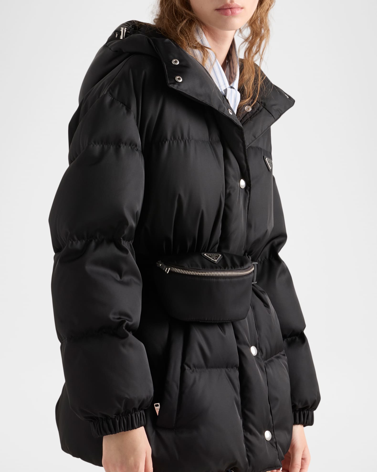 Prada Re-Nylon Down Jacket | Neiman Marcus