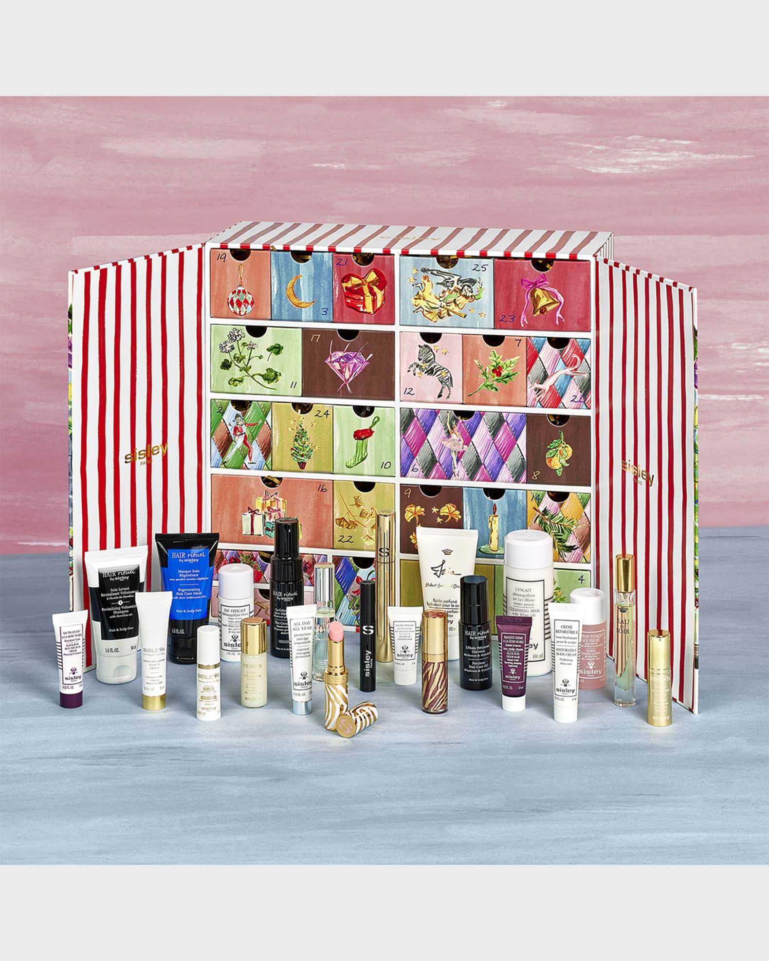 Sisley Paris x Luke Edward Hall 2025 Advent Calendar | Neiman Marcus