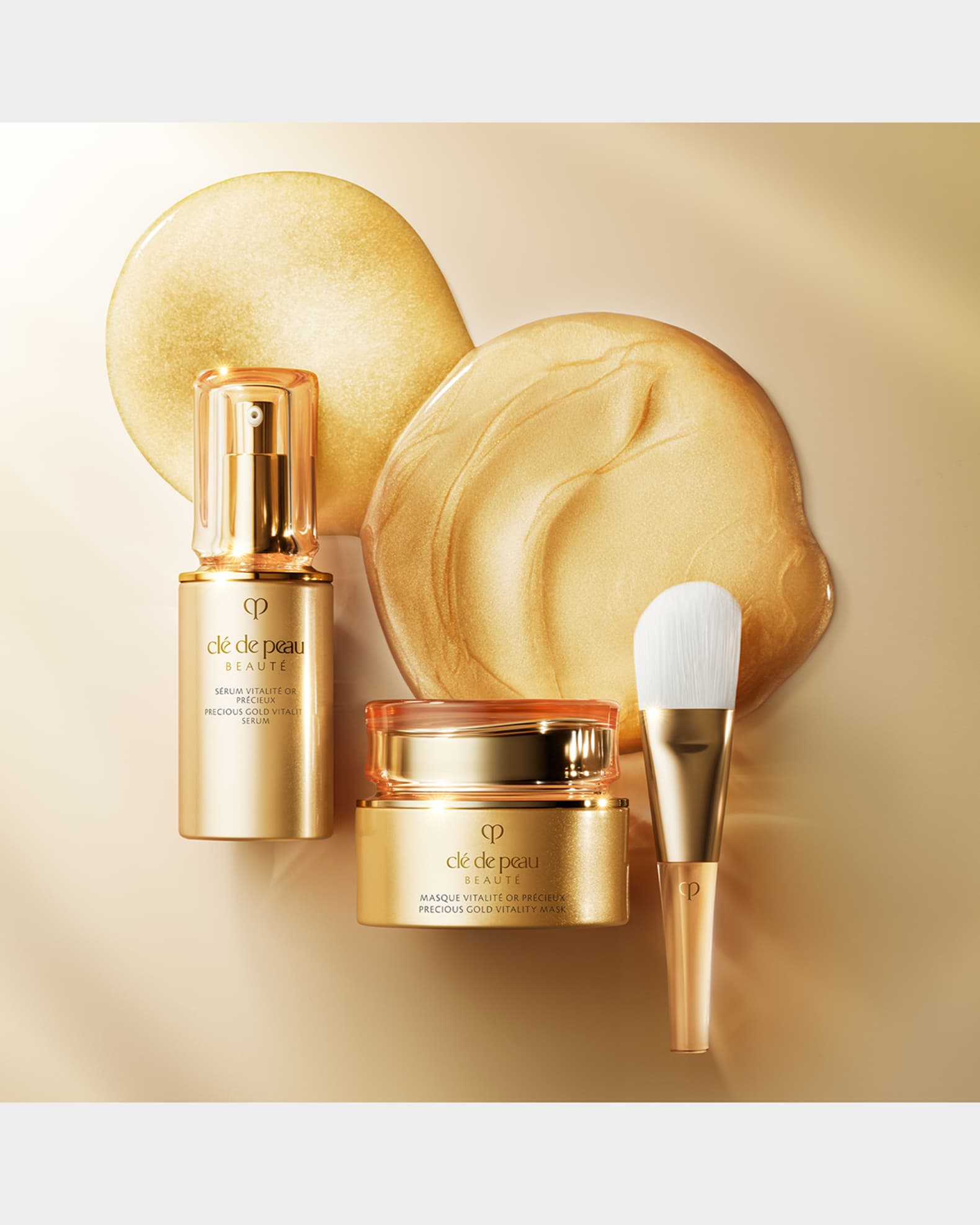 Cle de Peau Beaute Precious Gold Vitality Mask, 2.7 oz. | Neiman