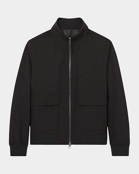 Moncler Men's Down Knit Jacket | Neiman Marcus