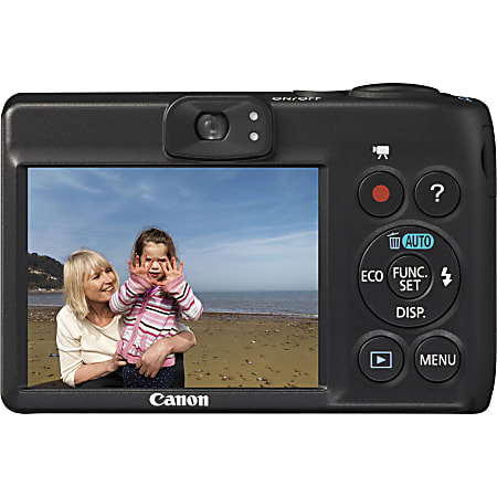 Canon PowerShot A1400 16 Megapixel Compact Camera Black 2.7 LCD 5x