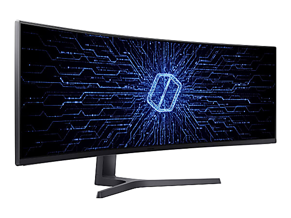 Samsung CHG90 49 Curved Screen QLED LCD Monitor HDMI DisplayPort
