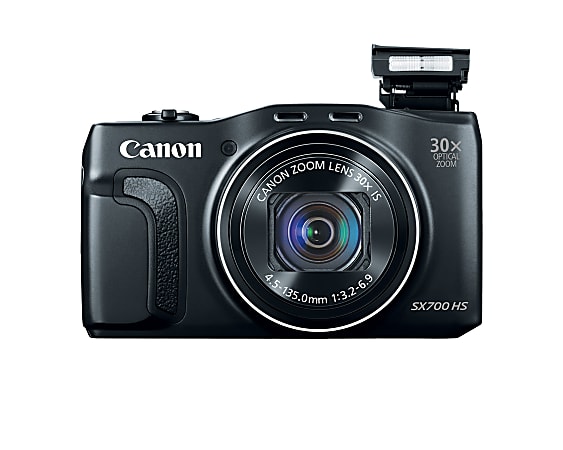 Canon PowerShot SX700 HS 16.1 Megapixel Digital Camera - Office Depot