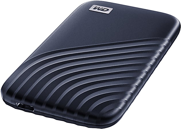 Western Digital My Passport Portable SSD 1TB Blue - Office Depot