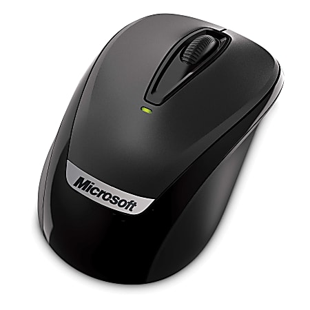 Microsoft Wireless Mobile Mouse 3000 V2 black - Office Depot