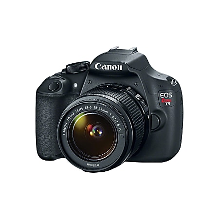 Canon EOS Rebel T5 18.0 Megapixel Digital SLR Camera Kit With 18