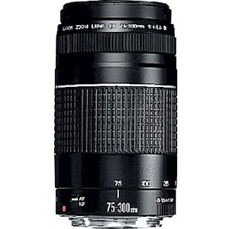 Canon EF 75 300mm f4 5.6 III Lens - Office Depot