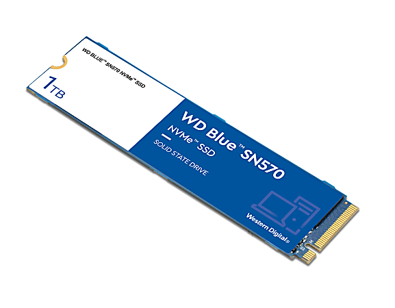 WD BLUE SN570 NVMe Internal SSD 1TB Blue - Office Depot