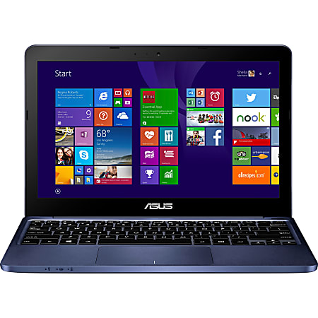 Asus EeeBook X205TA DS01 BL OFCE 11.6 Netbook Intel Atom Z3735F