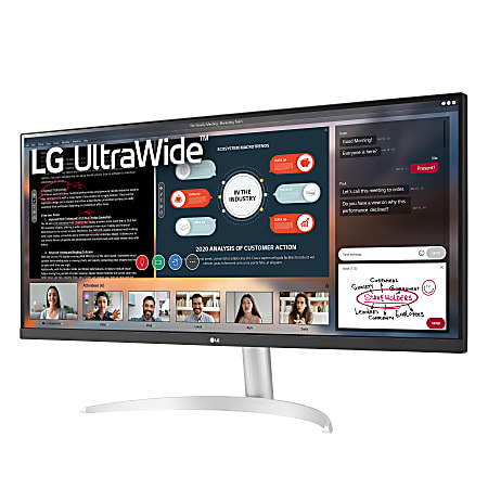 LG 34 UltraWide FHD IPS Monitor 34WP50S FreeSync - Office Depot