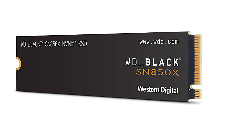 Western Digital BLACK SN850X NVMe SSD 1TB Black - Office Depot