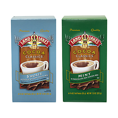cocoa Land O Lakes 1.25 oz Cocoa Classics Caramel and Chocolate Cocoa
