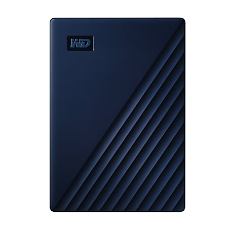 Western Digital My Passport Portable HDD For Mac 5TB Blue - Office