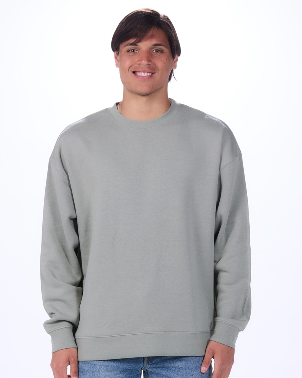 U.S. Apparel UFL2192 Snuggly Fleece Oversized Crew - One Stop