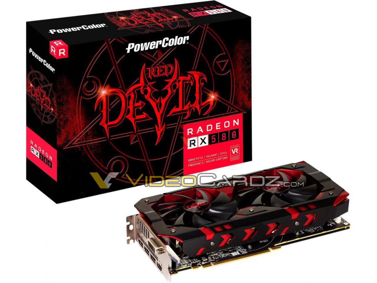 PowerColor's RX 580 Red Devil Golden Sample has been pictured - OC3D