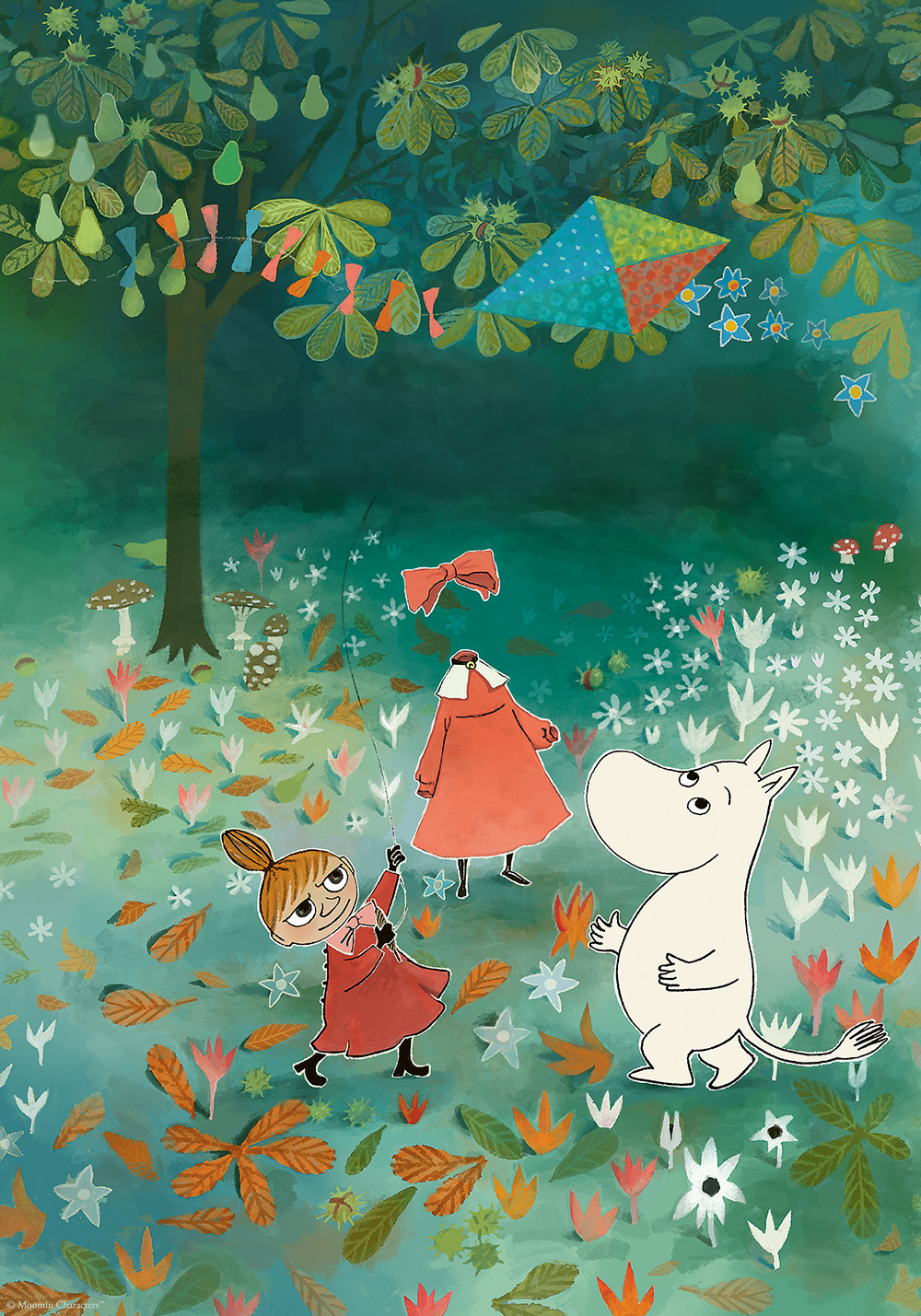 Moomin, Little My and Ninny Poster | Poster Store US