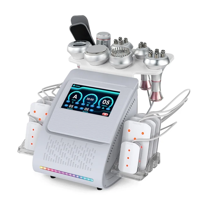 6in1 80Kキャビテーション バキュームRF EMS 痩身・フェイシャル 6in1