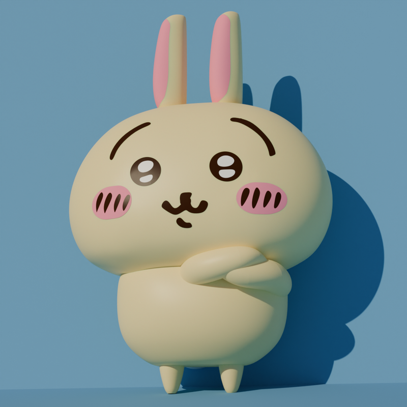 Chiikawa: Usagi by The 64th Gamer | Download free STL model