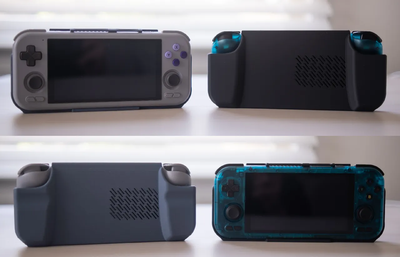 Retroid Pocket 4 / Pro Reversible Grip Case by L.C. | Download