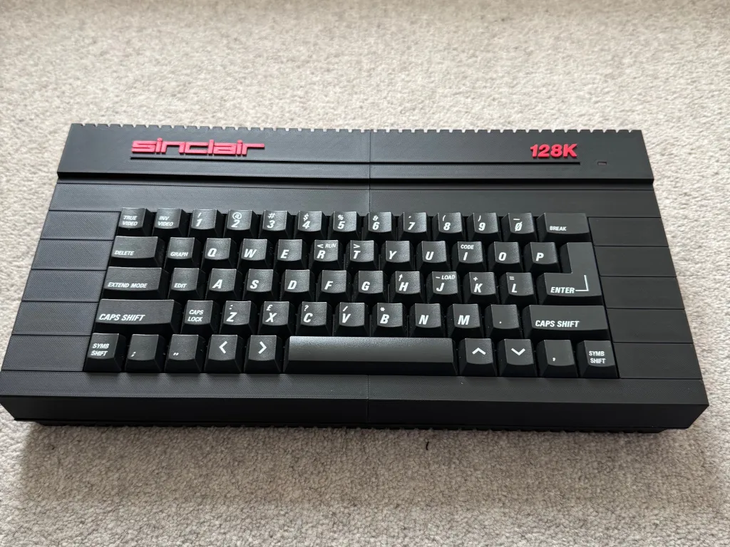 ZX Spectrum +2A/B Replacement Case by TomDD | Download free STL
