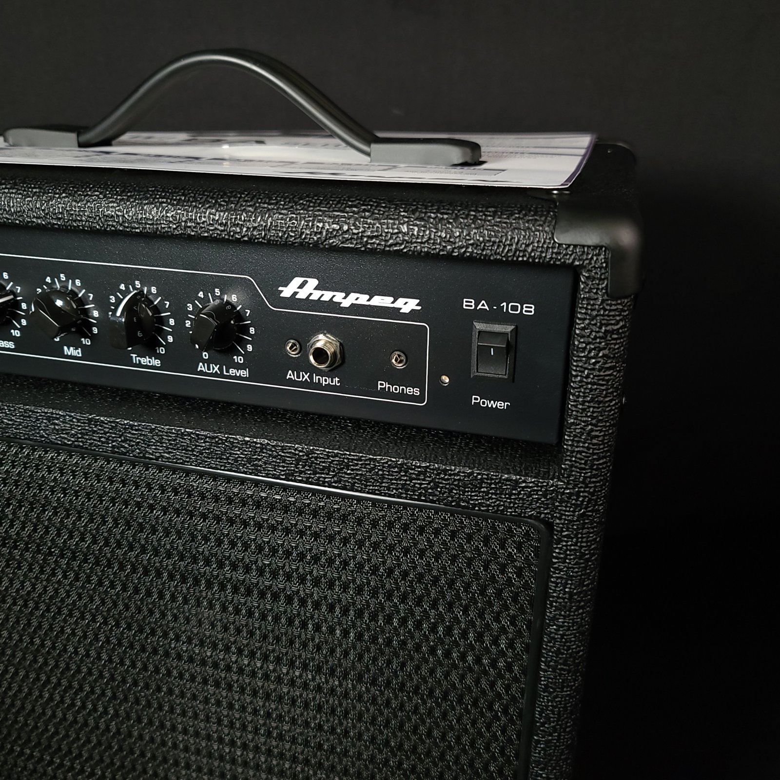 Ampeg BA-108 V2 20 Watt Bass Combo Amp - 614252307628