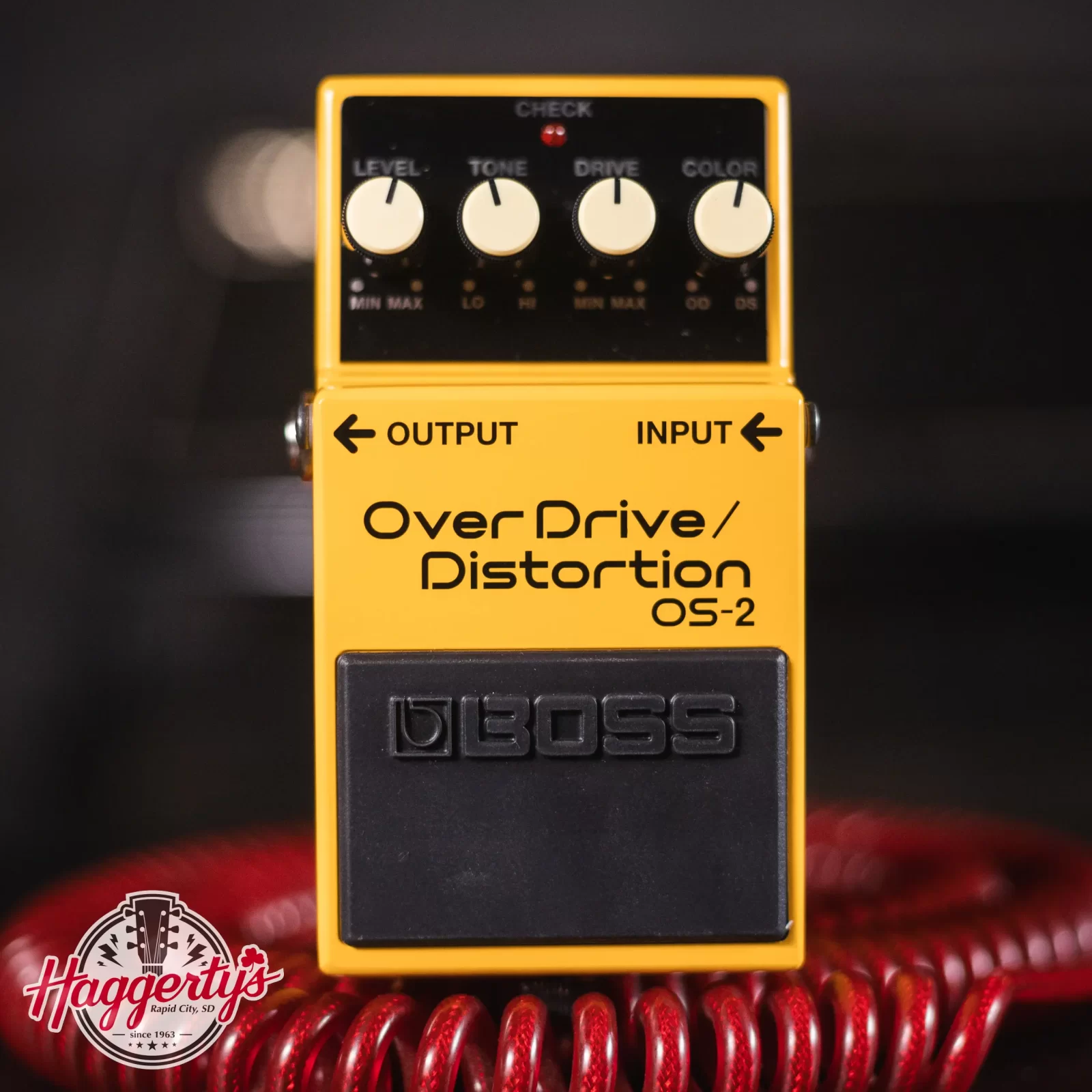 Boss OS-2 Overdrive / Distortion Pedal - 761294018293