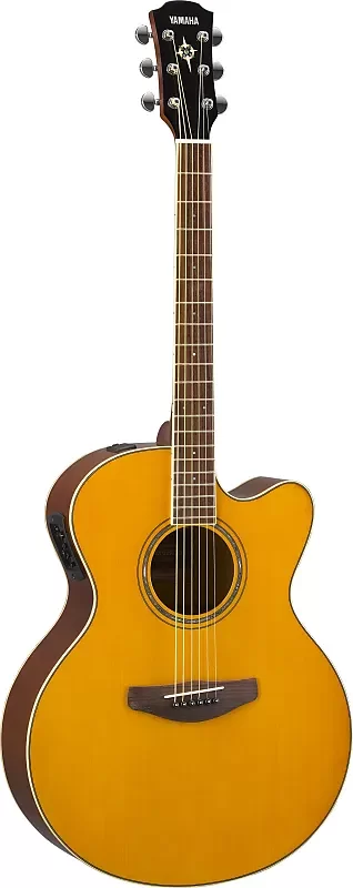 Yamaha Compass Series CPX600 VT Acoustic/Electric Guitar, Vintage