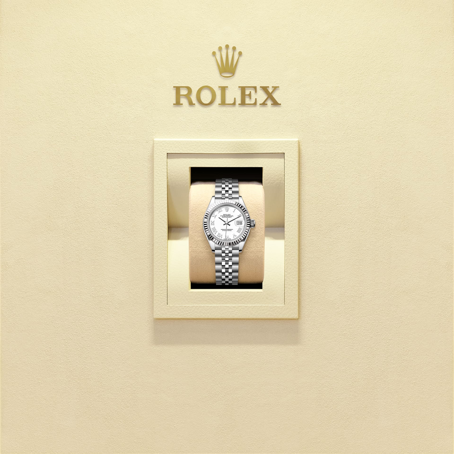 ロレックス レディ デイトジャスト ウォッチ：オイスタースチール