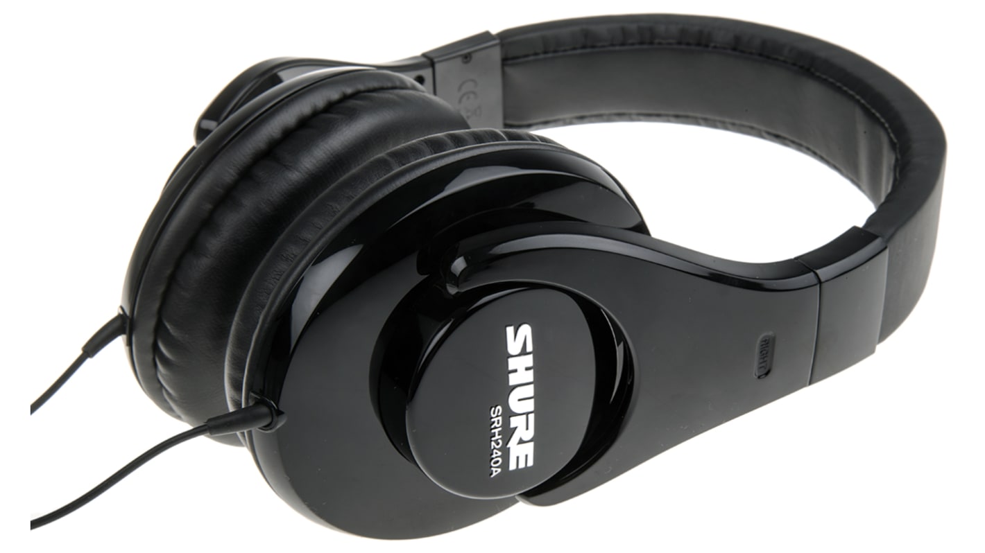 Shure オーバーイヤーヘッドホン ジャックプラグSRH240 | RS