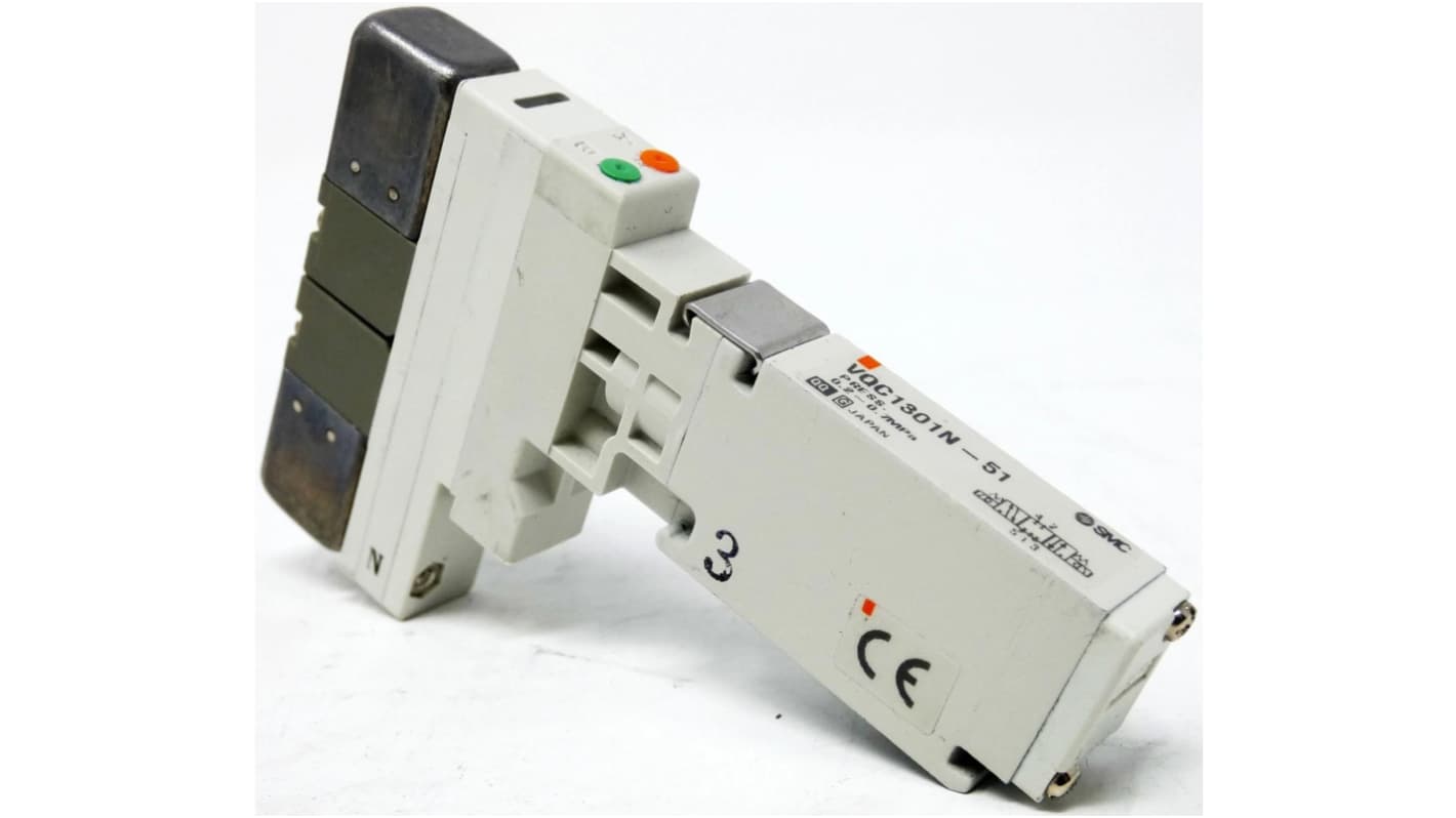 SMC エアソレノイドバルブ, VQC1000シリーズ, ソレノイド