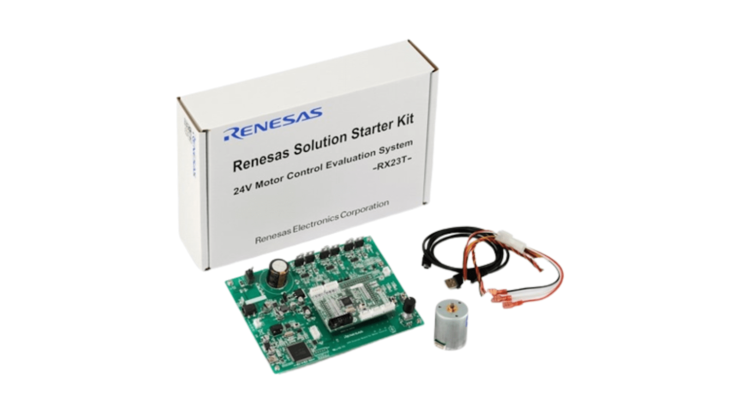 Renesas Electronics RX23T 用 24V モータコントロール評価システム
