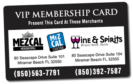 Seascape Wine & Spirits | VIP Membership Card | Liquor in Miramar