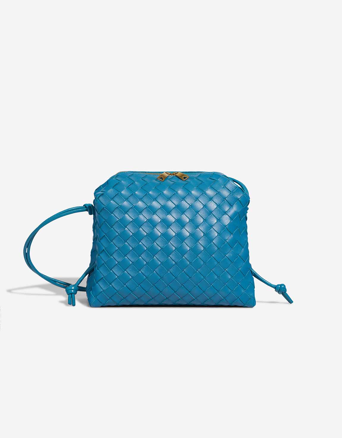Bottega Veneta Loop Medium Lamb Blue | SACLÀB
