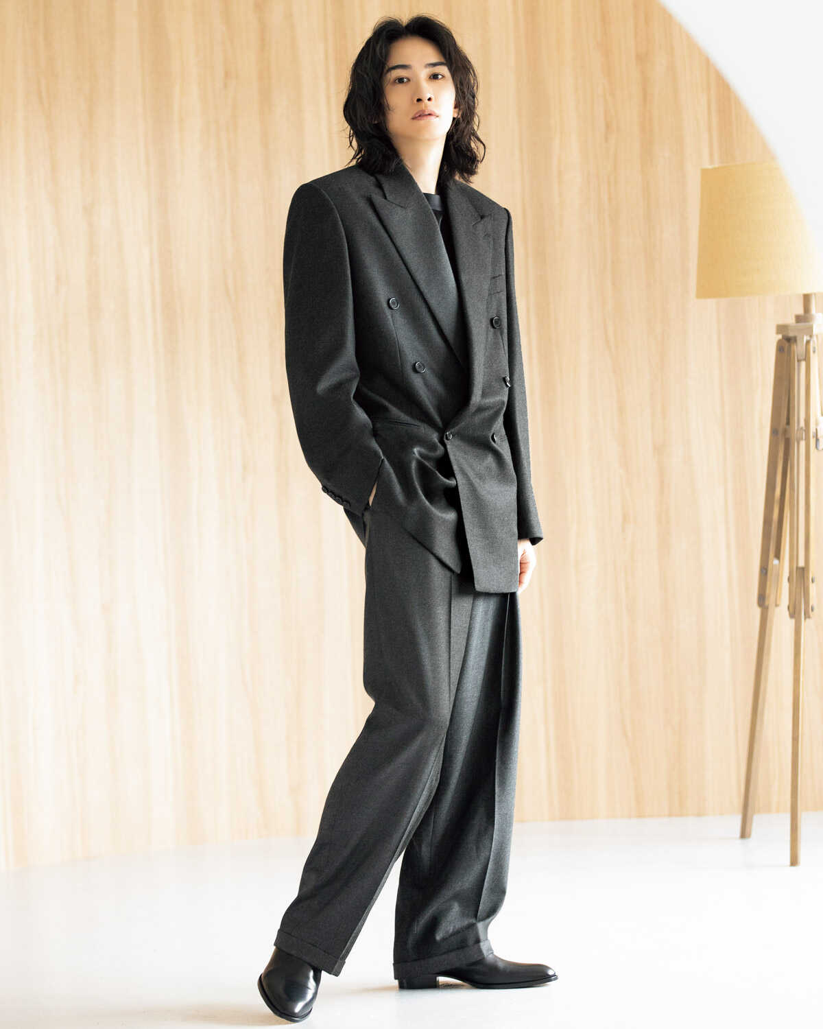 イヴサンローラン他 ダブルスーツ2点とジャケット1点 まとめ売り