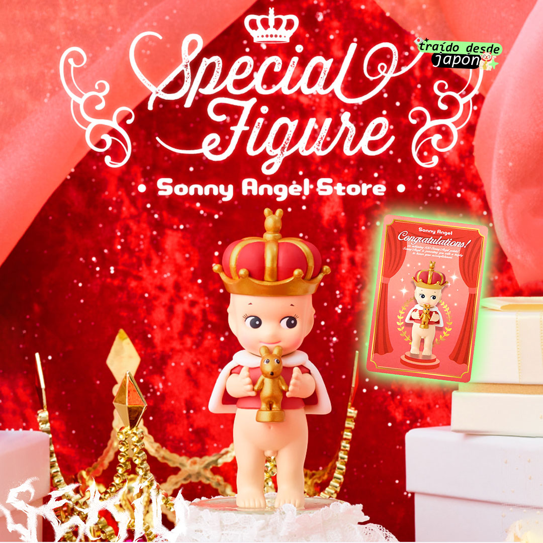 EXCLUSIVO Sonny Angel Special Figure Crown (Garnet)
