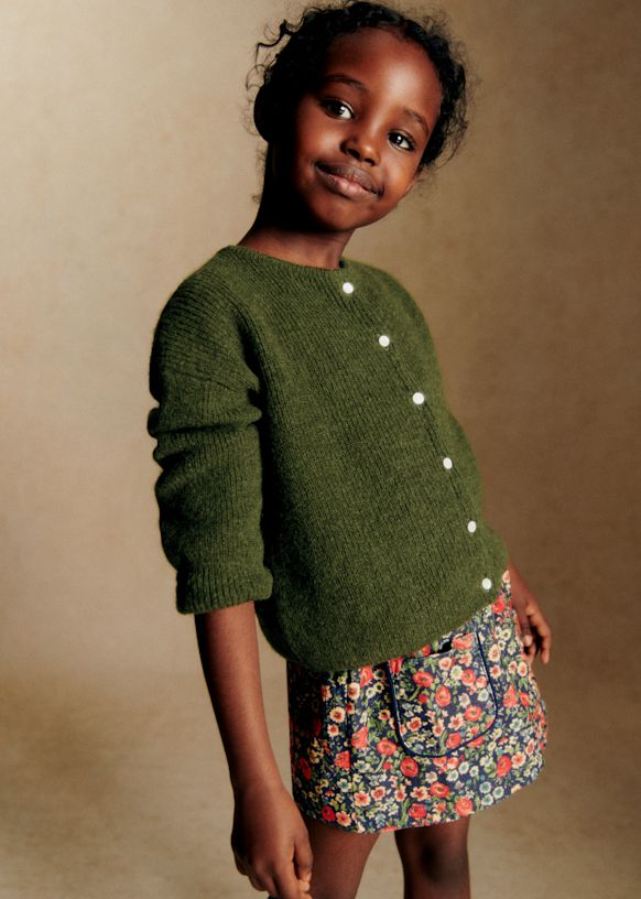 Gaspard Cardigan - Perfect Green - Super kid mohair - Sézane