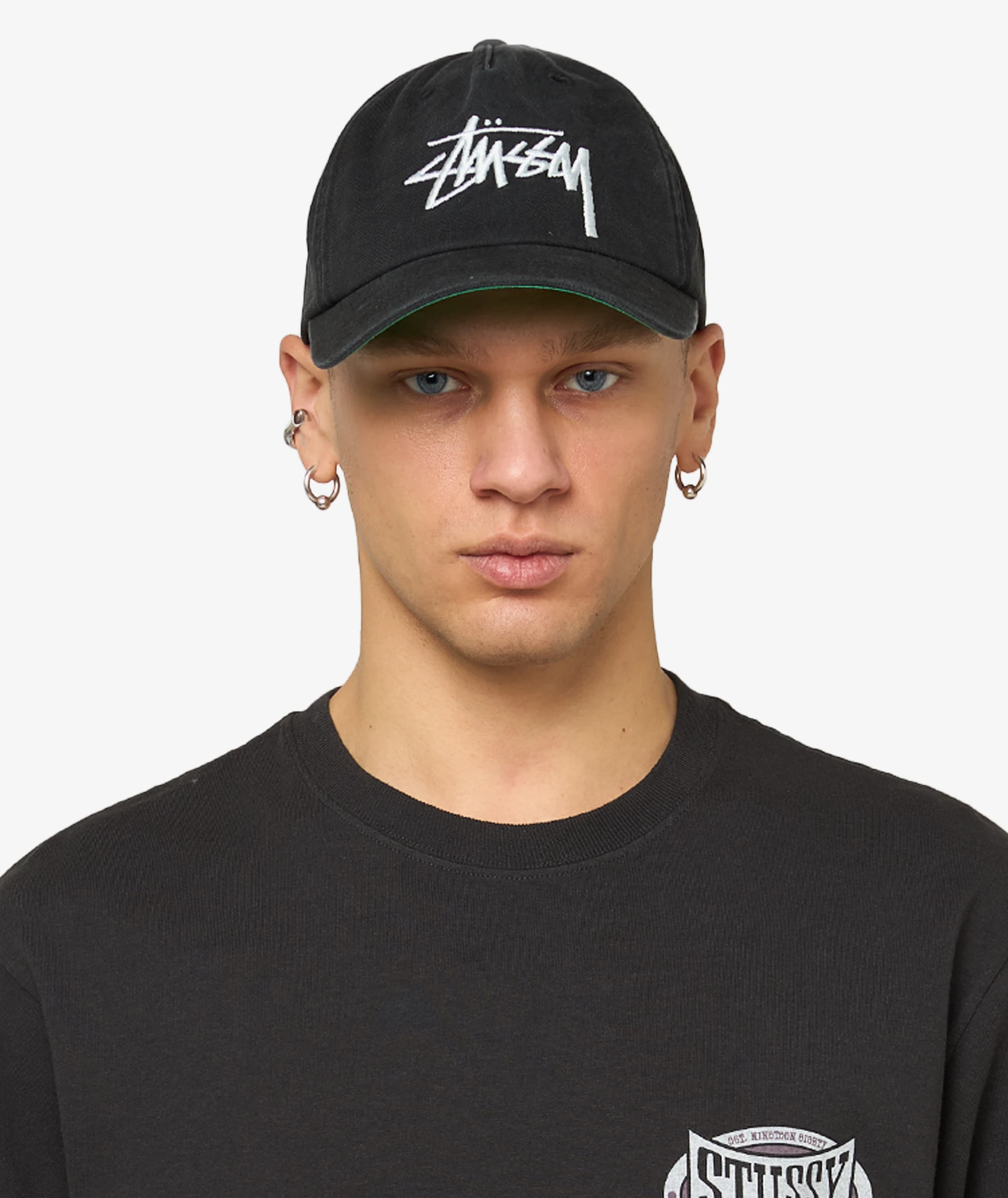 Stüssy Mid-Depth Big Stock Snapback Cap | Male | SVD USA
