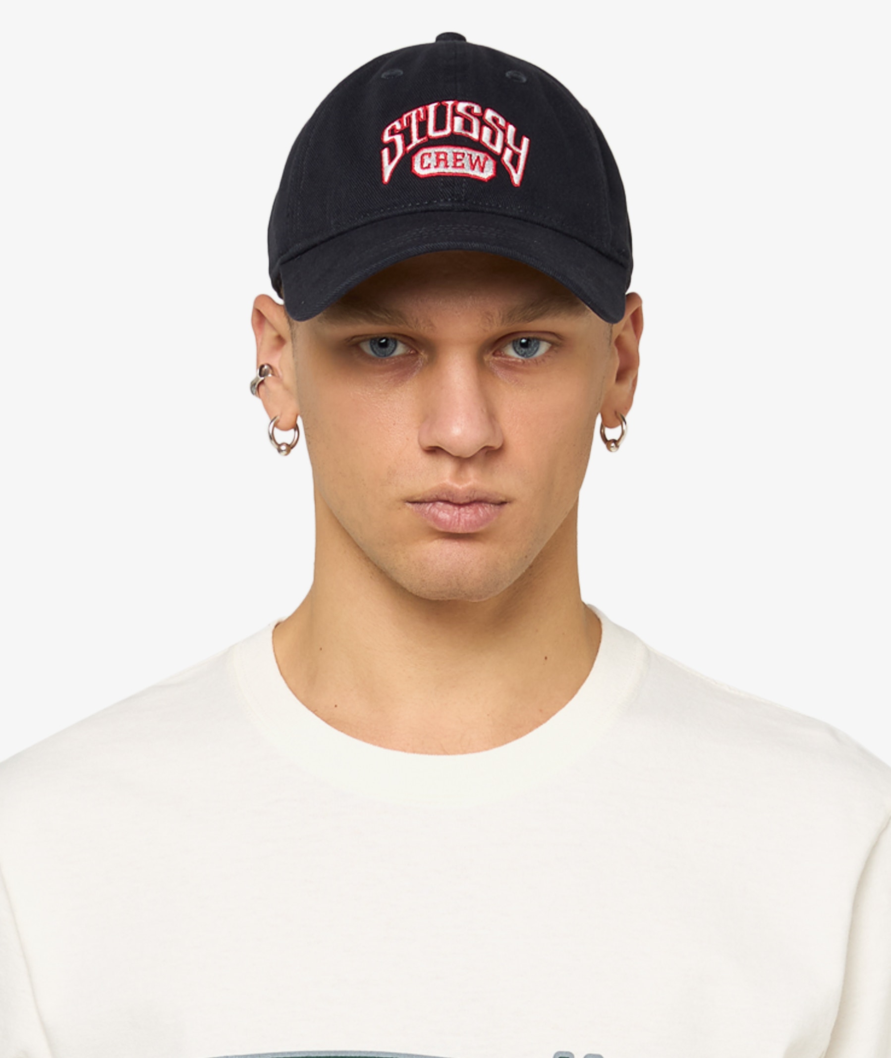 Stüssy Low Profile Crew Strapback Cap | 1311192-NAVY | SVD USA