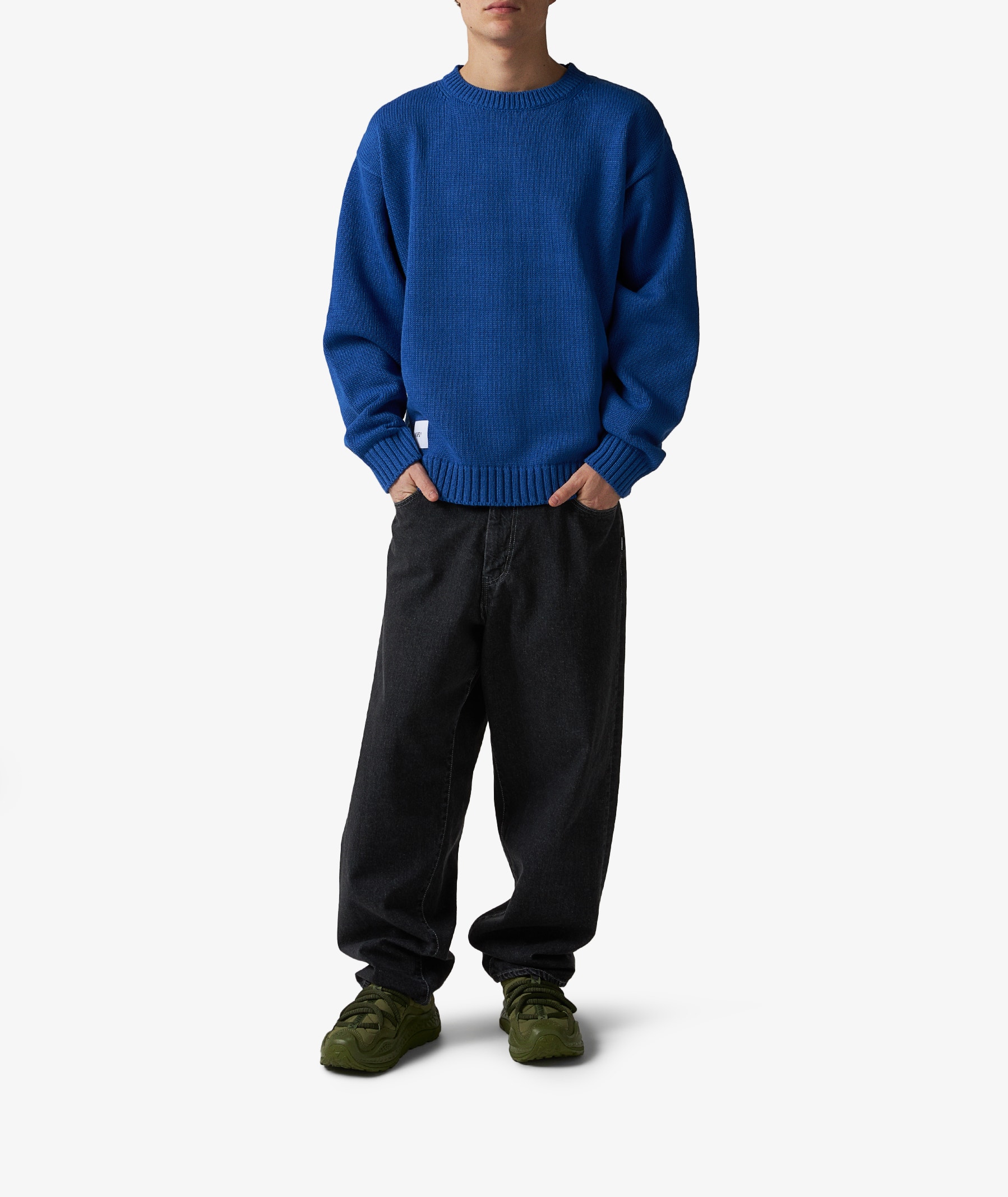 WTAPS Sweater | 242MADT-KNM04-BL | SVD USA