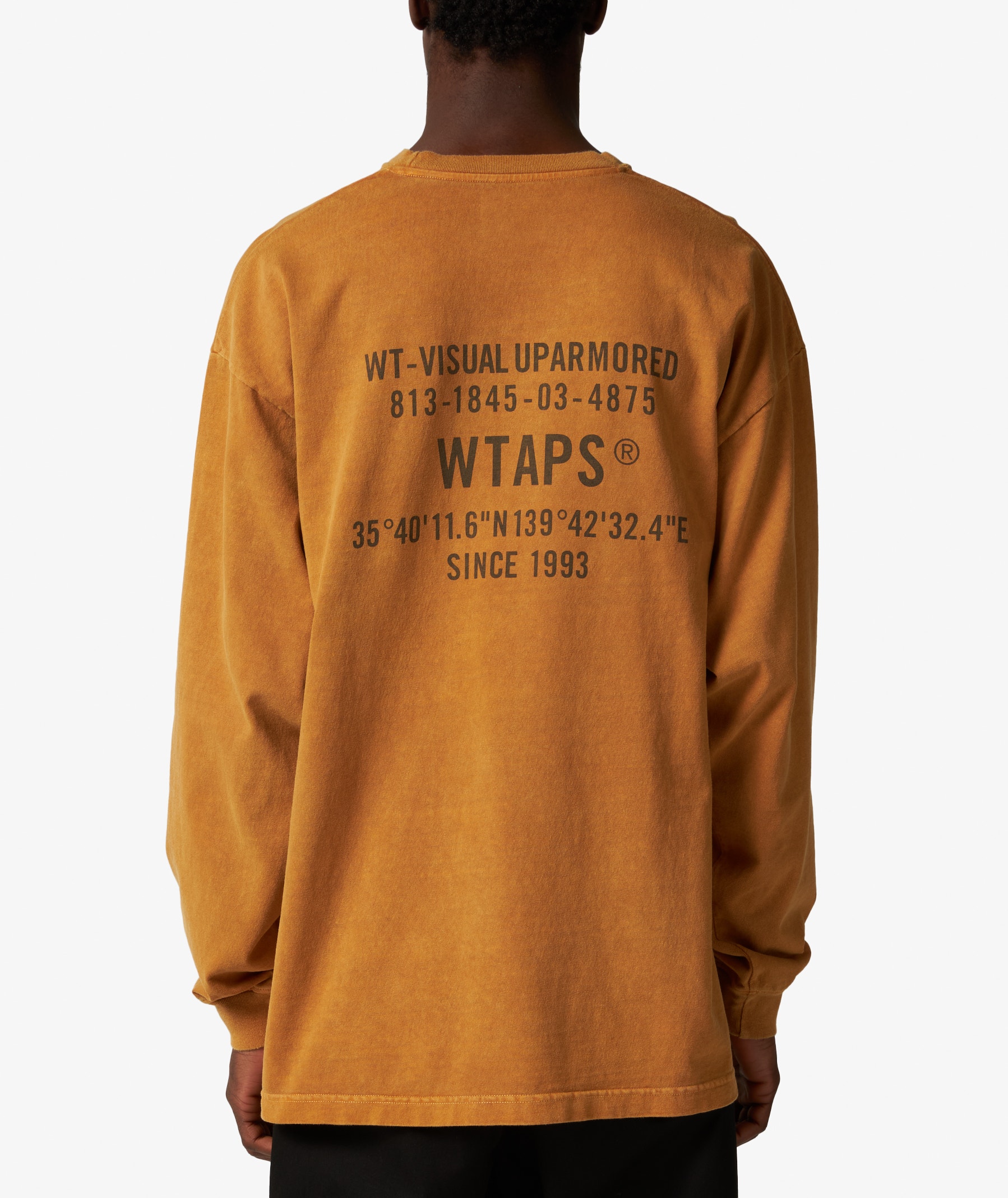 WTAPS Spec Long Sleeve T-Shirt in Orange | SVD USA