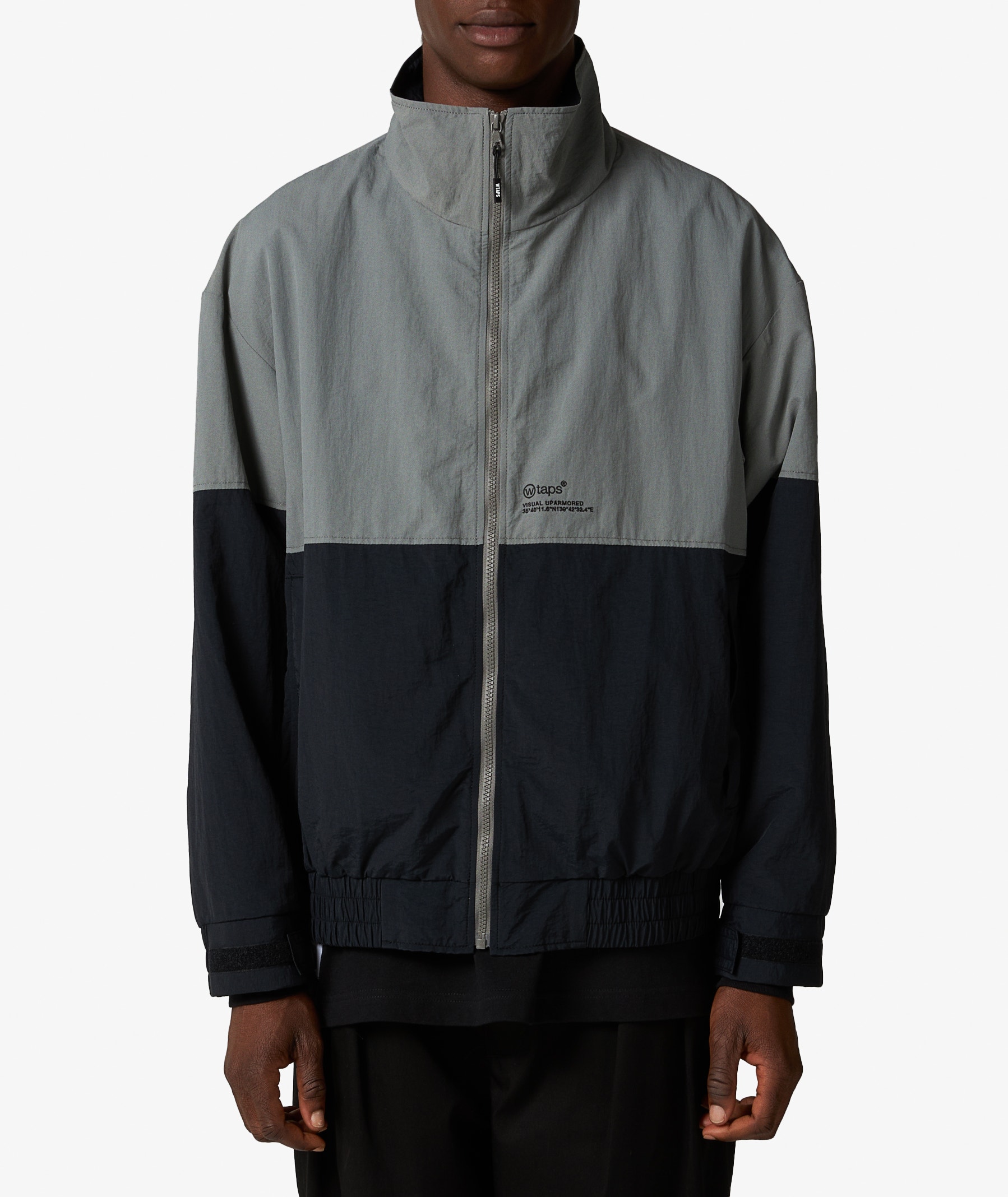 WTAPS Tussah Nylon Jacket in Gray | SVD USA